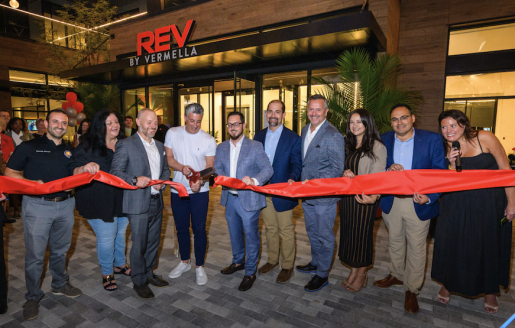 REV Ribbon Cutting